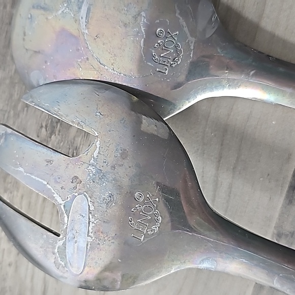 Lenox Large Serving Bowl With Utensils - Picture 10 of 14